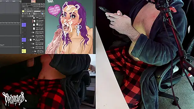 DrenchedArt online show from 4, 3, 2025
