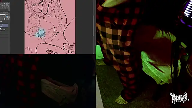 DrenchedArt online show from 31, 10, 2025