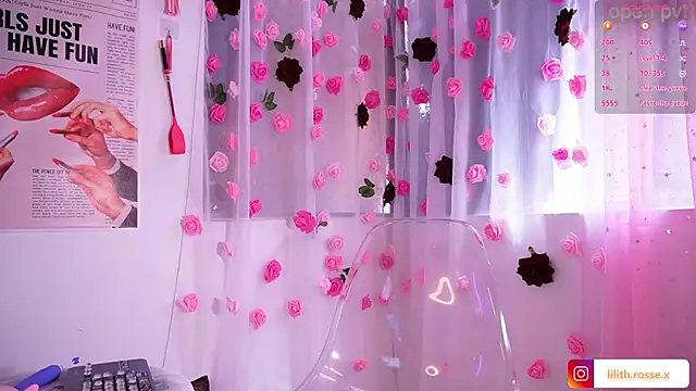 lilith  rosse online show from 17, 2, 2026