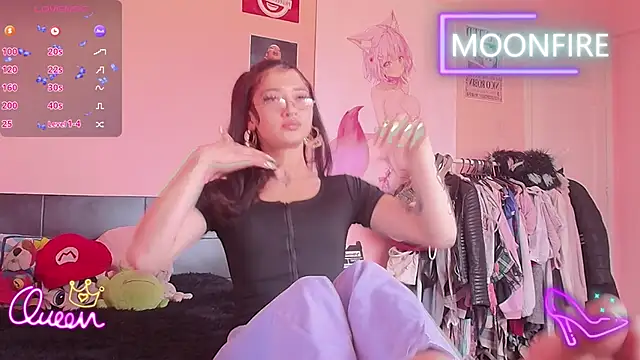 Snapshot of moonfiredancer chatting on 8, 1, 2026 moonfiredancer online show from 8, 1, 2026