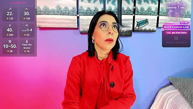 AdelleLennox cg online show from 23, 2, 2025