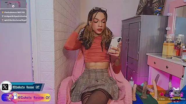 DakotaRosee online show from 3, 3, 2026