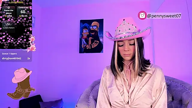 penny sweett  online show from 3, 3, 2025