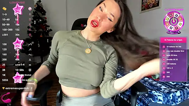 PlayfulGoddess online show from 23, 1, 2025