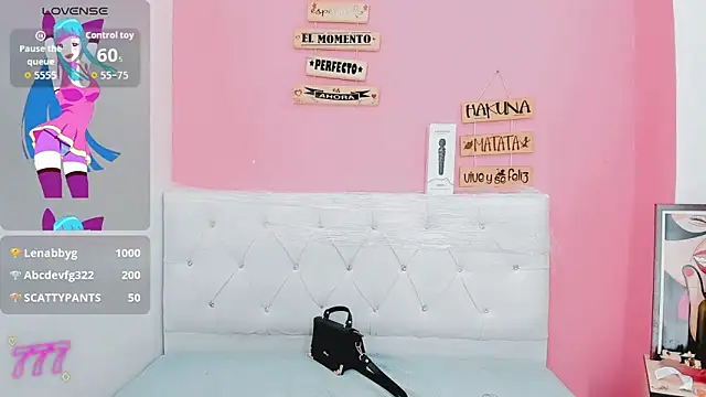 valentina princess  online show from 15, 2, 2026