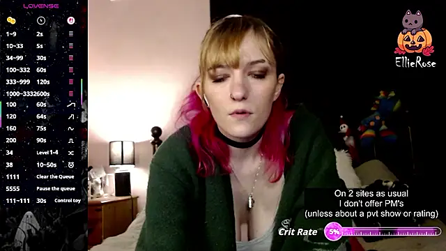 EllieeRose online show from 9, 3, 2026