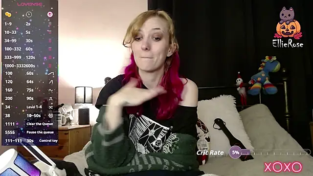 EllieeRose online show from 14, 1, 2026