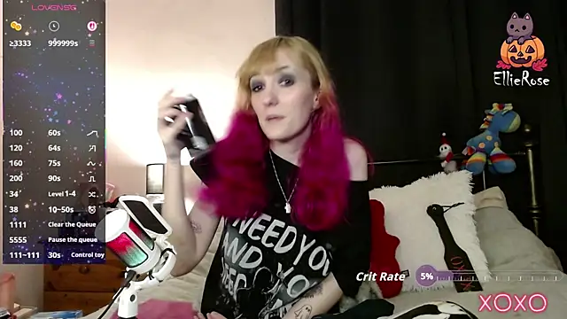 EllieeRose online show from 17, 1, 2026