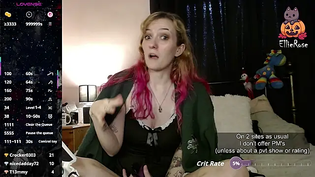 EllieeRose online show from 20, 3, 2026