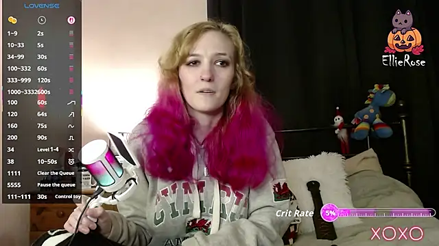 EllieeRose online show from 11, 1, 2026