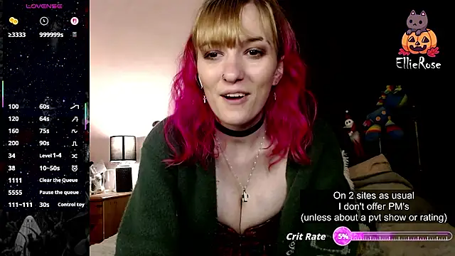 EllieeRose online show from 8, 3, 2026