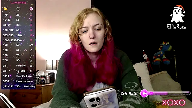 EllieeRose online show from 22, 12, 2025