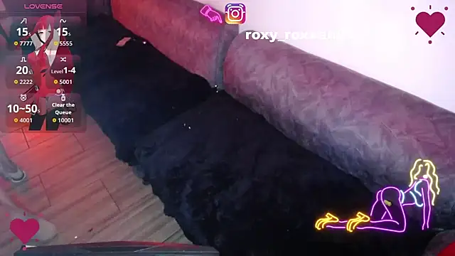 roxy roxxan online show from 8, 10, 2025