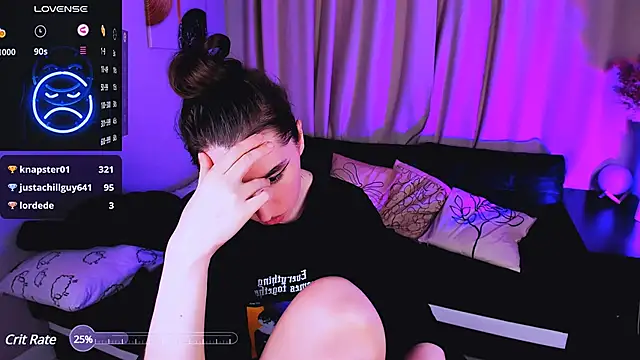 Lily xBabe online show from 9, 3, 2025