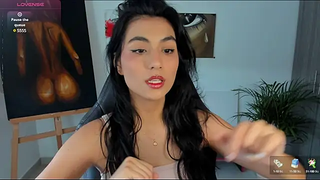 Snapshot of Dahian-peach chatting on 28, 2, 2025 Dahian-peach online show from 28, 2, 2025