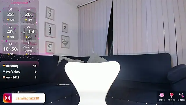 cami cruzz online show from 4, 3, 2025