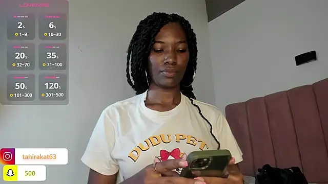 Tahira 21  online show from 1, 6, 2026