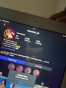 Snapshot of babygirls777 chatting on 1, 2, 2026 babygirls777 online show from 1, 2, 2026