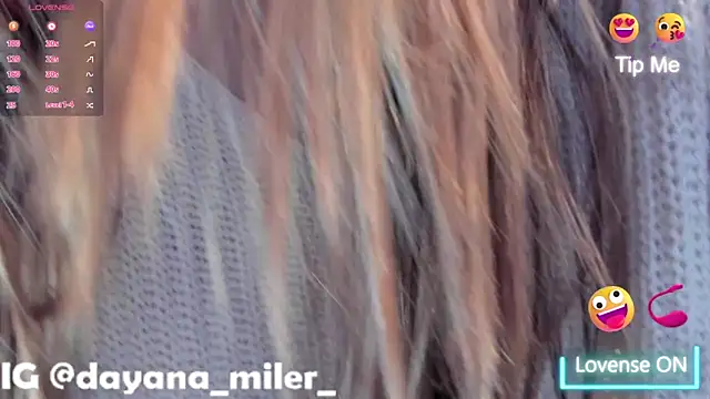  dayana miler online show from 1, 10, 2025