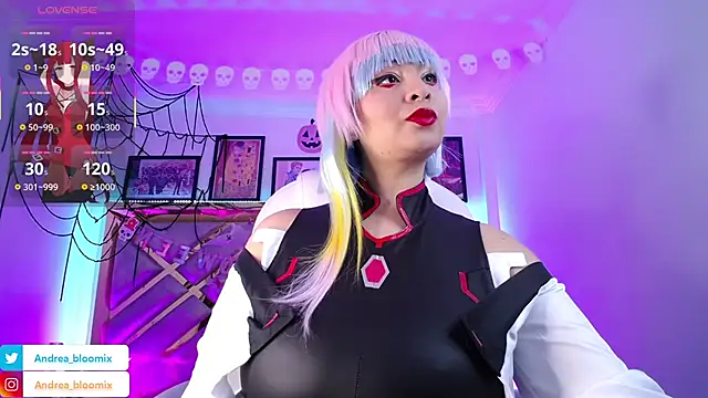 Andrea Bloomix online show from 27, 10, 2025