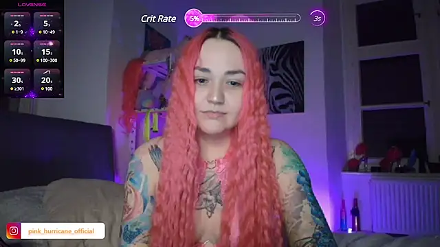 PinkHurricaneOfficial online show from 9, 2, 2025