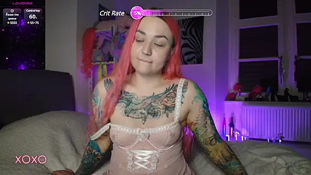 PinkHurricaneOfficial online show from 26, 2, 2025