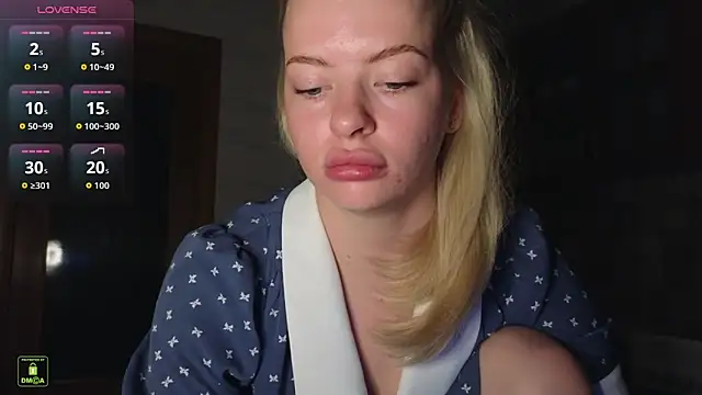 RinaBlondie online show from 8, 1, 2026