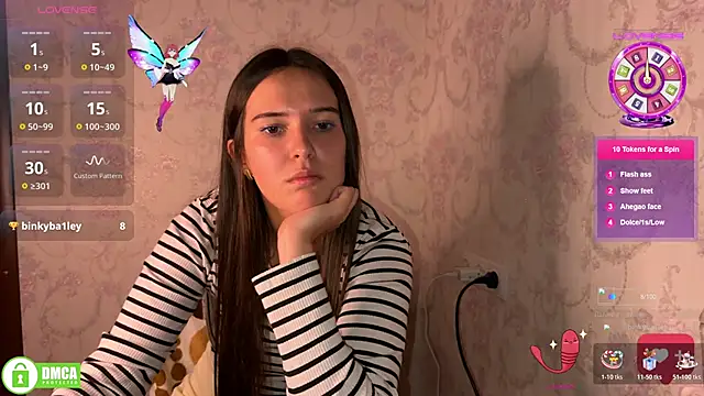 Snapshot of the_princese chatting on 29, 10, 2025 the princese online show from 29, 10, 2025