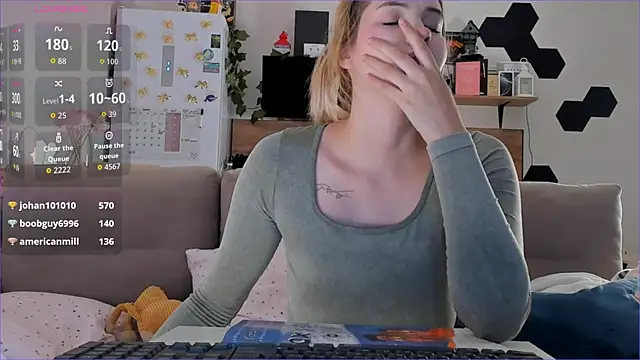 Girl alone home online show from 24, 11, 2025