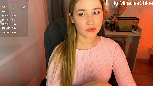 ChloeMillerMeow online show from 22, 7, 2026