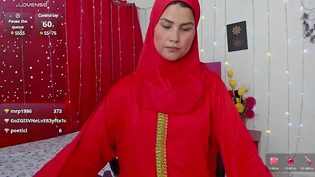 AishaAmin  online show from 12, 3, 2025
