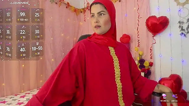 AishaAmin  online show from 14, 2, 2026