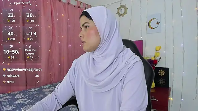 AishaAmin  online show from 19, 2, 2025