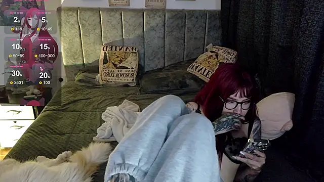 Snapshot of Inori_08 chatting on 7, 7, 2026 Inori 08 online show from 7, 7, 2026
