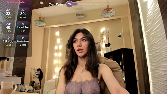 Snapshot of MonicaVii chatting on 12, 11, 2025 MonicaVii online show from 12, 11, 2025