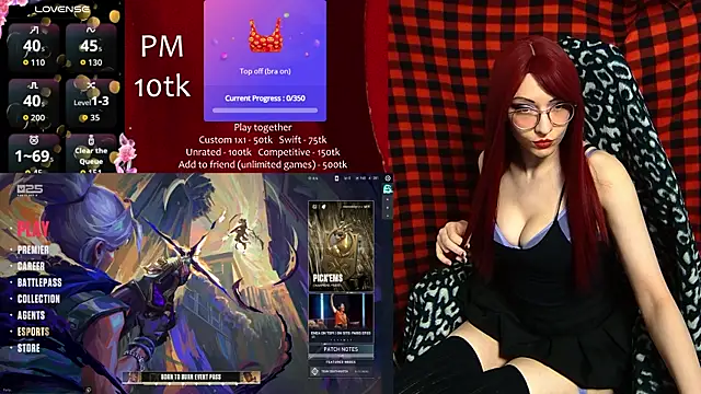 Snapshot of ElliMoor chatting on 1, 10, 2025 ElliMoor online show from 1, 10, 2025