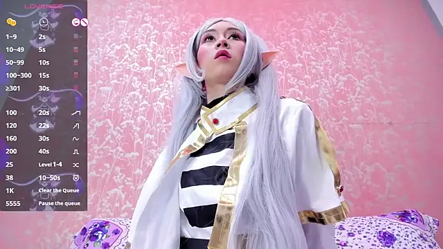 NEZUKO MITSURI online show from 23, 4, 2026