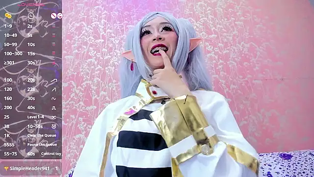 NEZUKO MITSURI online show from 9, 1, 2026