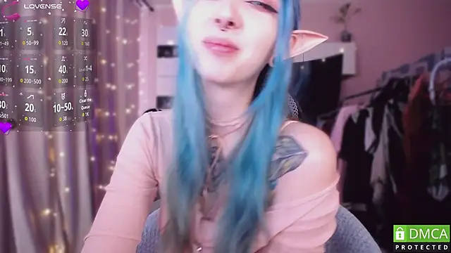 JustMeowGirl online show from 20, 2, 2026