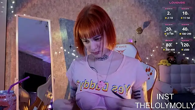 LolyMolli online show from 5, 3, 2026