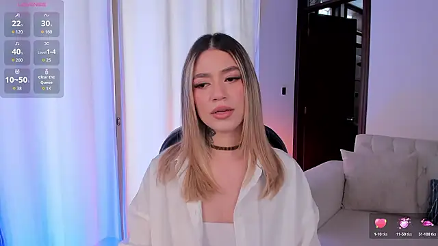 ViolettHansson online show from 12, 2, 2026