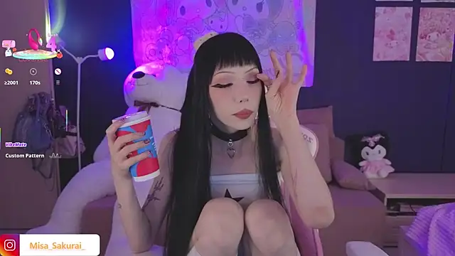 Misa Sakurai online show from 21, 12, 2025