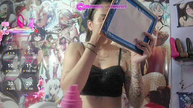 Snapshot of Yaumiko chatting on 16, 10, 2025 Yaumiko online show from 16, 10, 2025