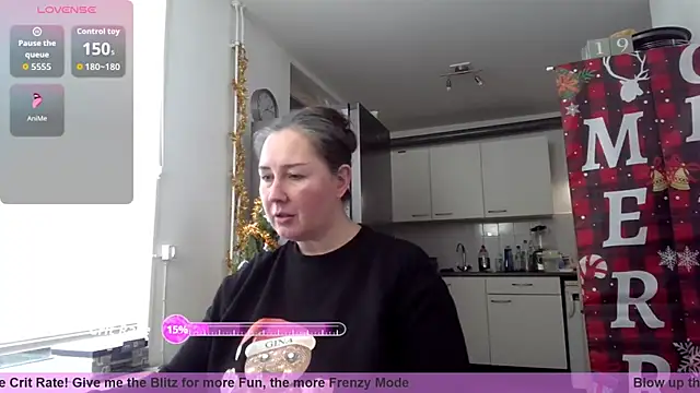 MilfGina online show from 19, 12, 2025