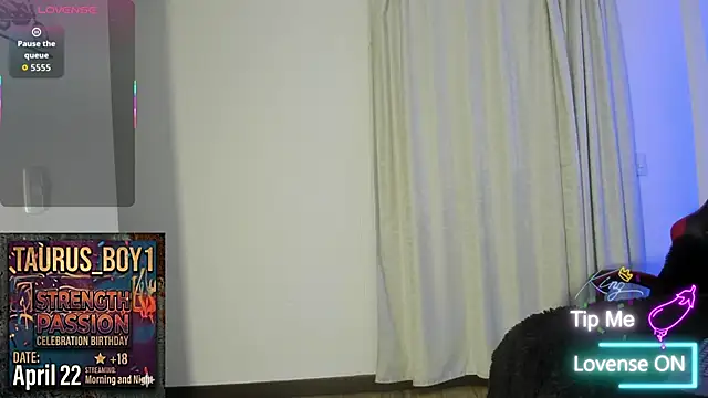 taurus boy1 online show from 19, 4, 2026