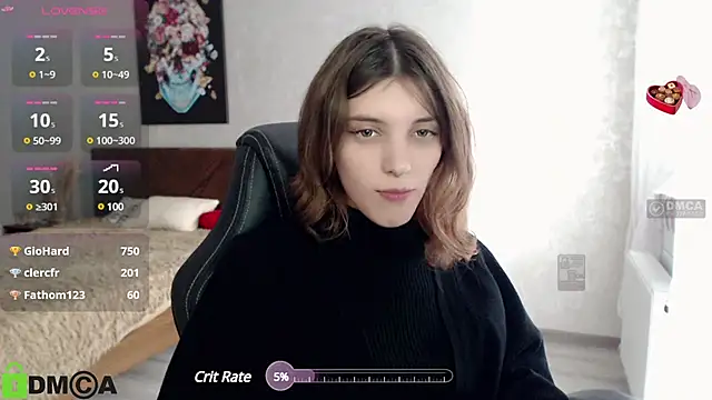 CherryBloom777 online show from 21, 1, 2025