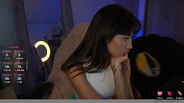 Snapshot of MissKorah chatting on 26, 9, 2025 MissKorah online show from 26, 9, 2025