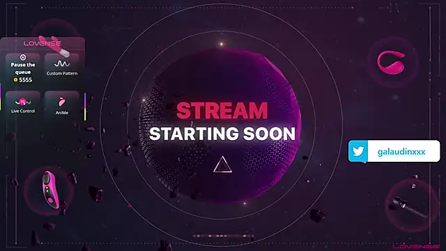 galaudin 3x  online show from 9, 1, 2026