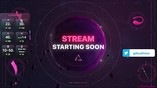 galaudin 3x  online show from 1, 12, 2025