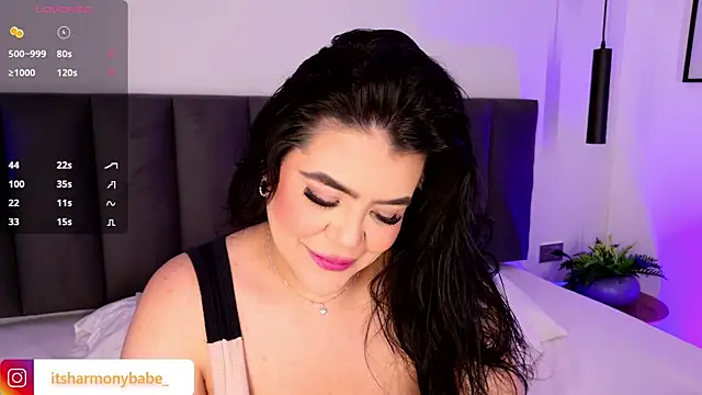 Harmonybabe  online show from 12, 9, 2025